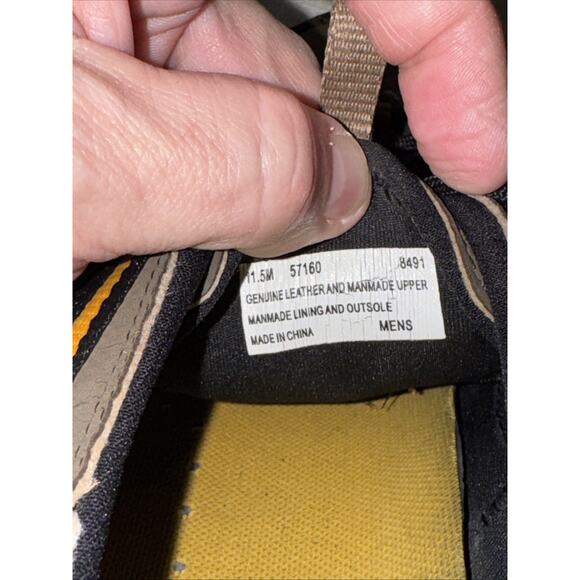 Timberland 8491 Brown Leather Sport Sandals Men’s US 11.5 Outdoor Adjustable EUC main image 8